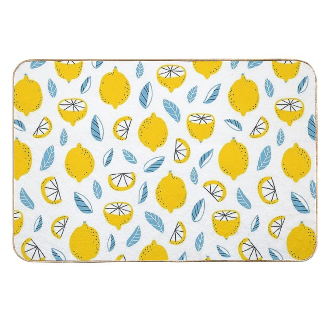 Lemons  Multi-Purpose Bath Mat