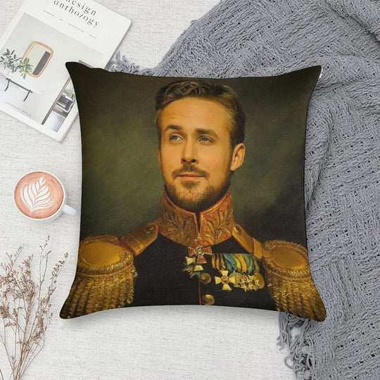 Ryan Gosling Soft Gift Ready Throw Pillow