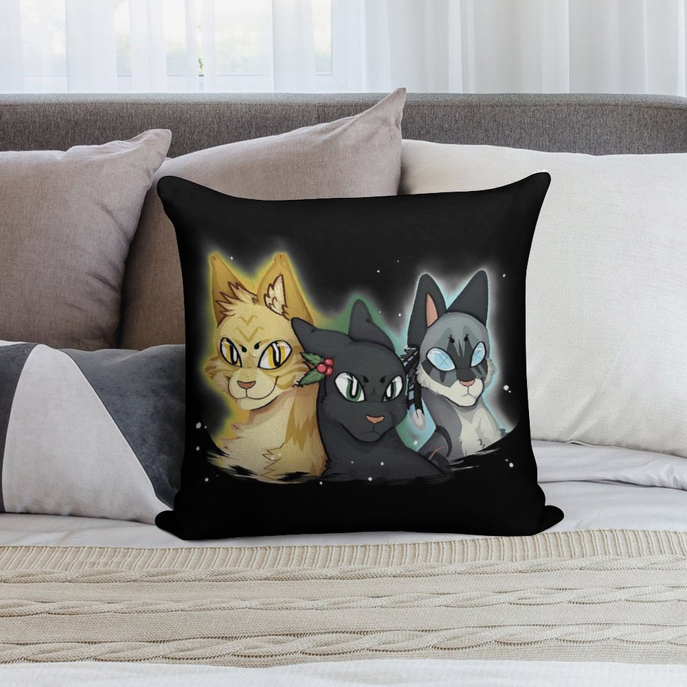 Power of Three Soft Easy Maintenance Throw Pillow