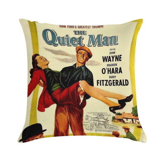 The Quiet Man Soft Bedroom Essential Throw Pillow