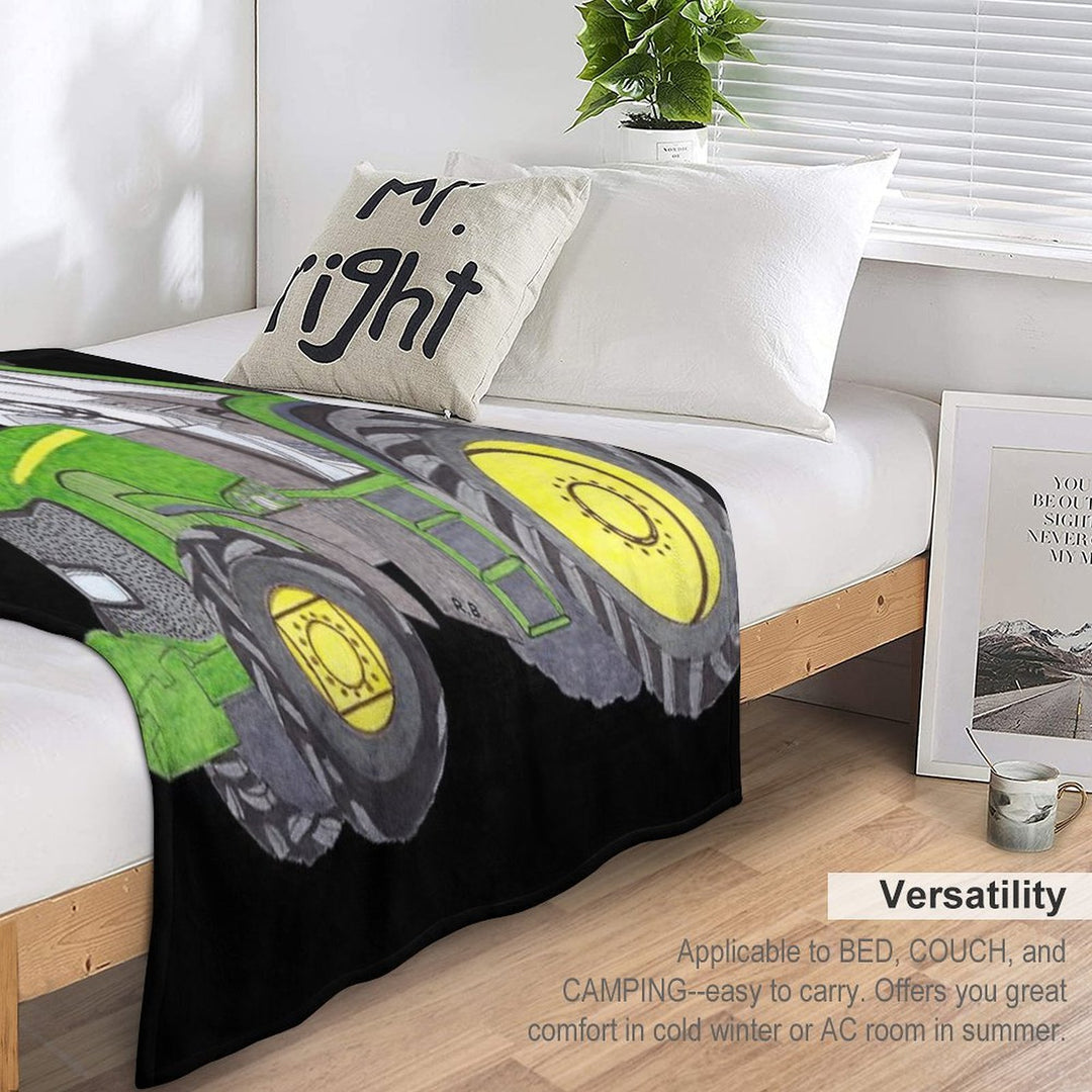 TRACTOR Lightweight Throw Blanket