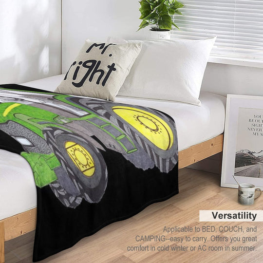 TRACTOR Lightweight Throw Blanket