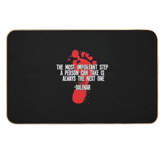 Dalinars Next Step  Dirt-Trapping Bath Mat