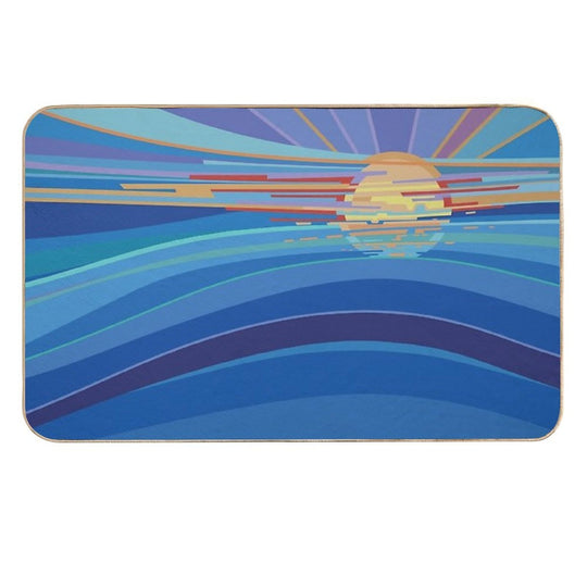 Living Seas Mural  Multi-Purpose Bath Mat