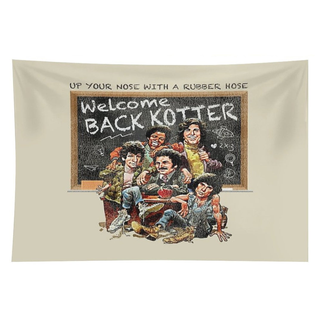 Welcome Back Kotter Vintage Worn Tapestry