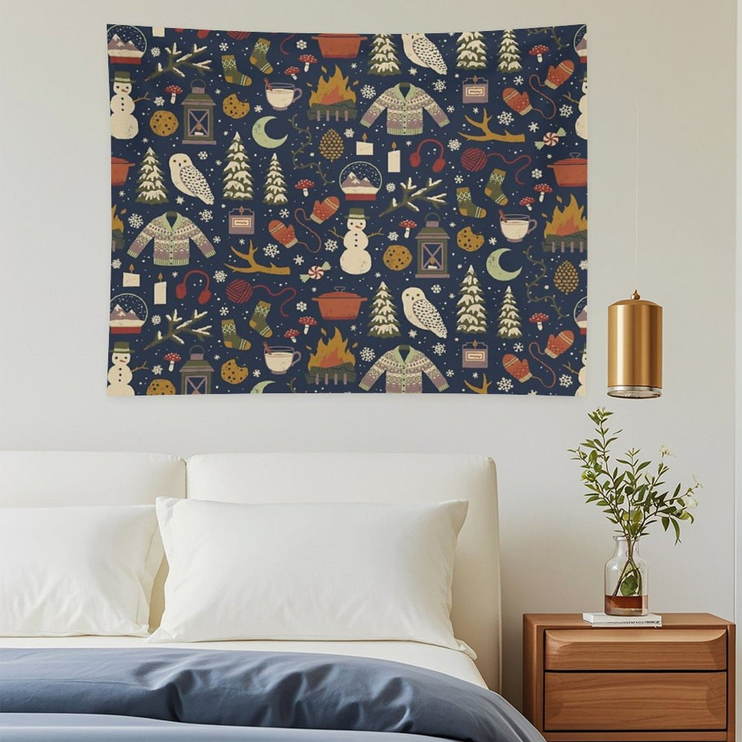 Winter Nights Tapestry