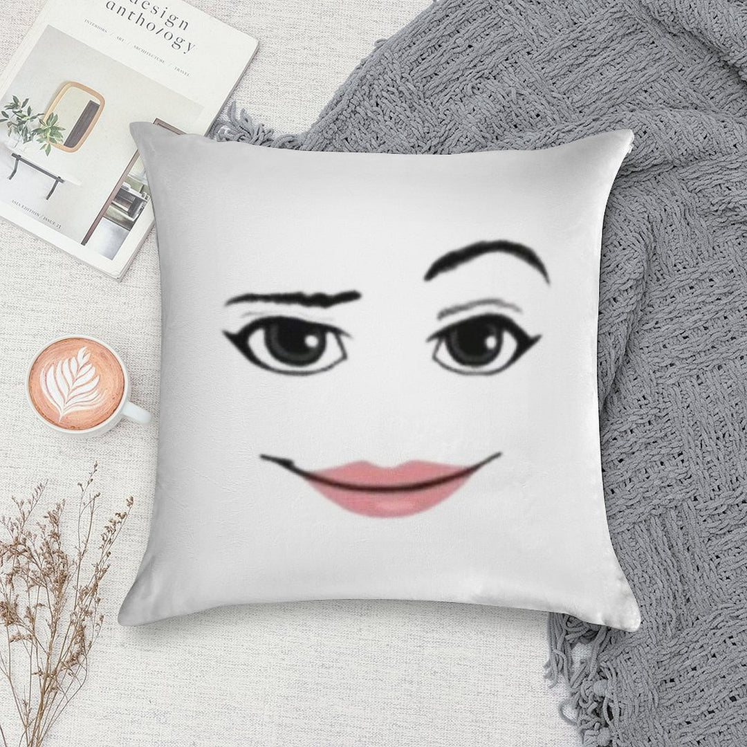 Susssy Soft Short Plush Fabric Throw Pillow