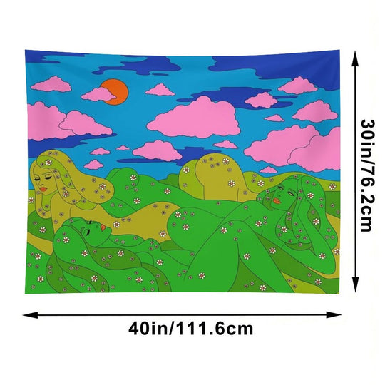 Miss Mountains Tapestry