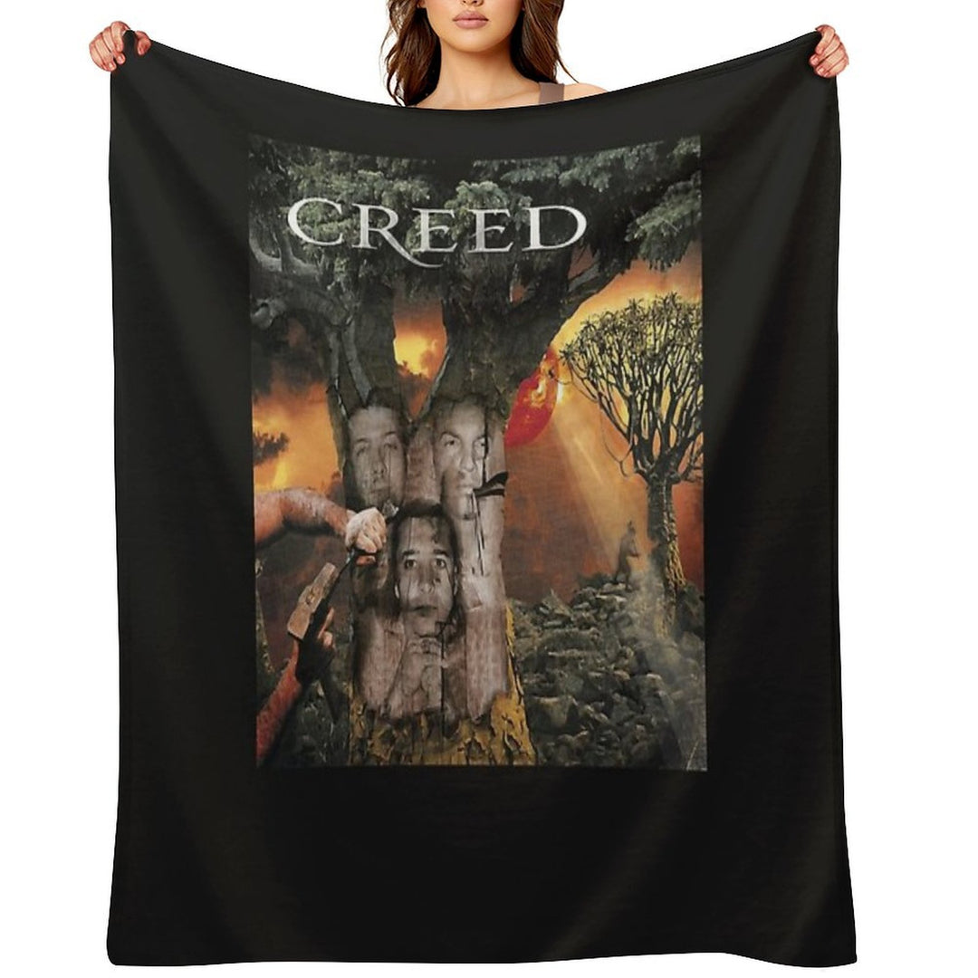Creed Weathered Shrink-resistant Throw Blanket