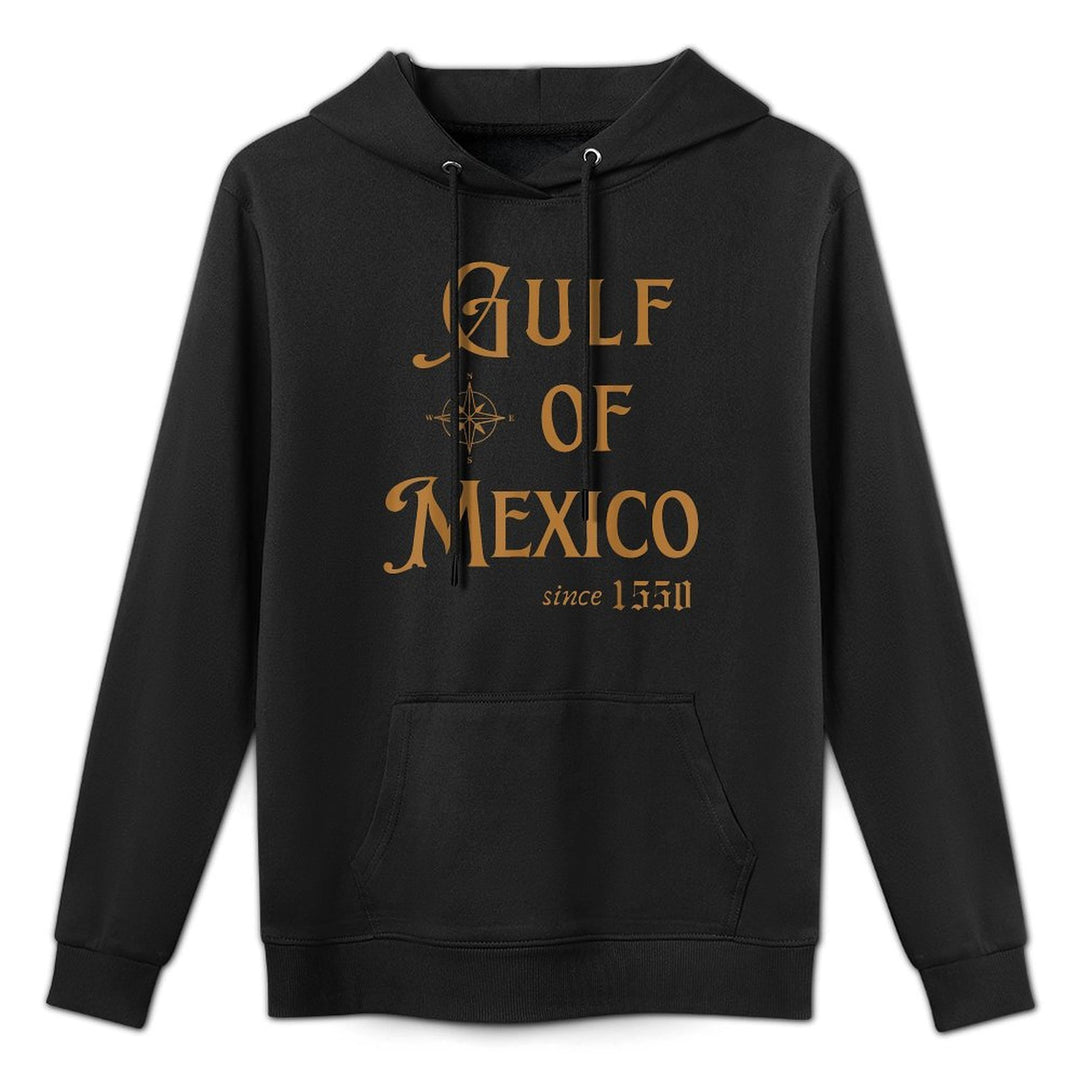 Vintage Gulf of Mexico Golfo De Mexico Since 1550 No America Kangaroo Pocket Hoodie