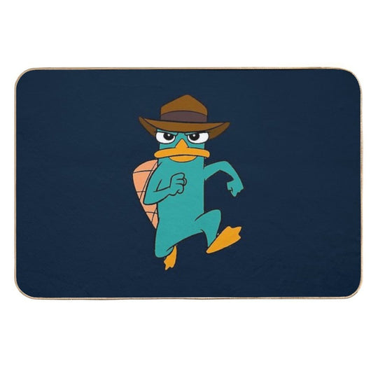 Agent Pperry The Platypus  Easy To Clean Bath Mat