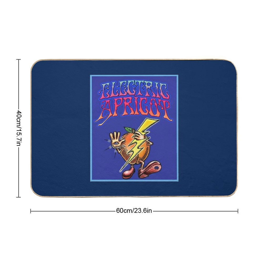 Electric Apricot  Stain-Proof Bath Mat