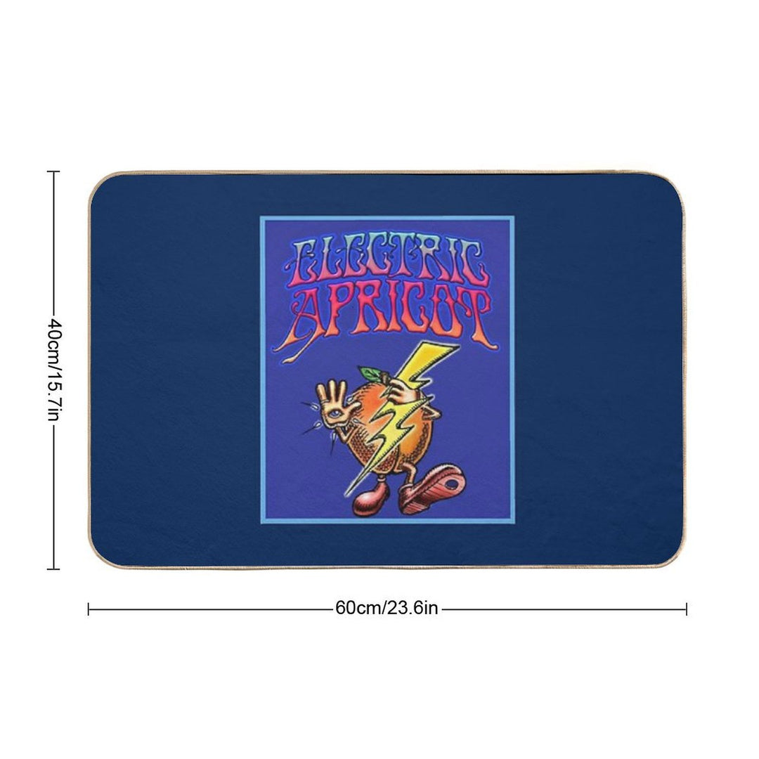 Electric Apricot  Stain-Proof Bath Mat