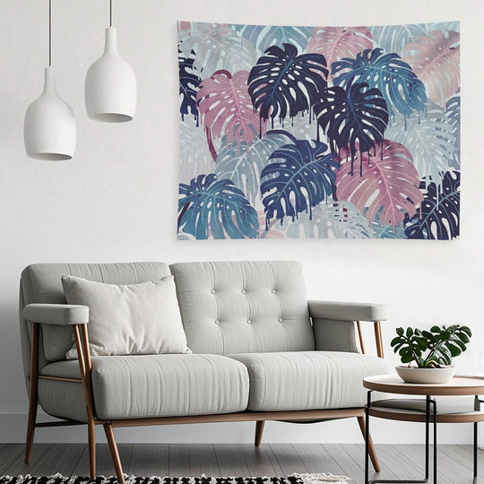 Monstera Melt Tapestry