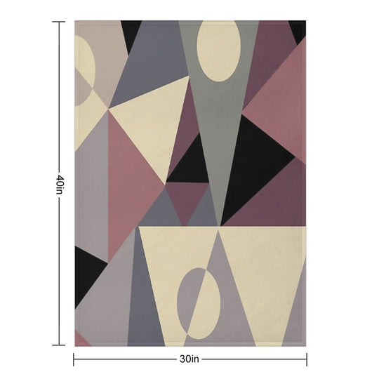 Triangulation I Lightweight Throw Blanket