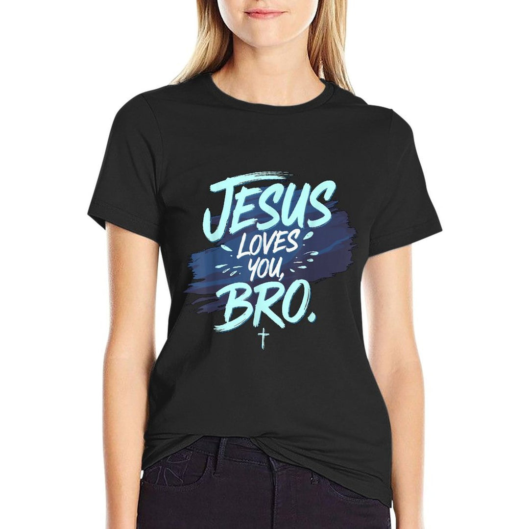 Jesus Loves You Bro Christian Religious  Classic T-Shirt