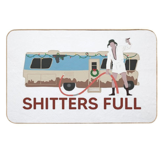Merry Chistmas Vacation Cousin Eddie  Anti-Trip Bath Mat