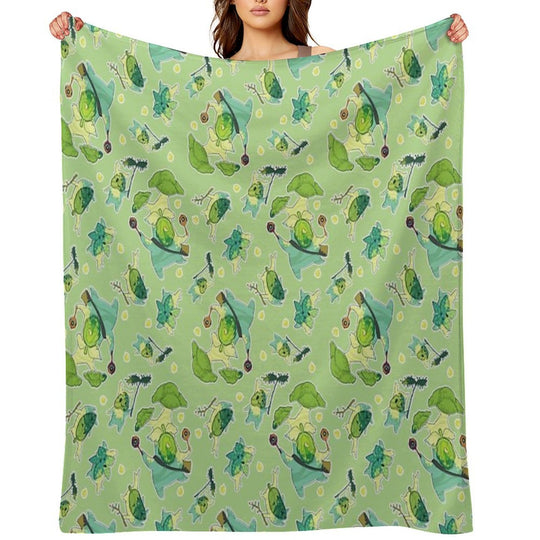 Korok Pattern Anti-pilling Throw Blanket
