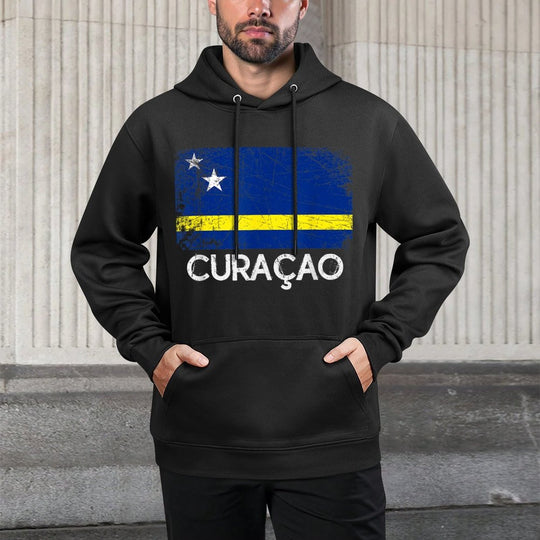 Curacaoan  Vintage Made In Curacao Gift Pilling-Resistant Hoodie