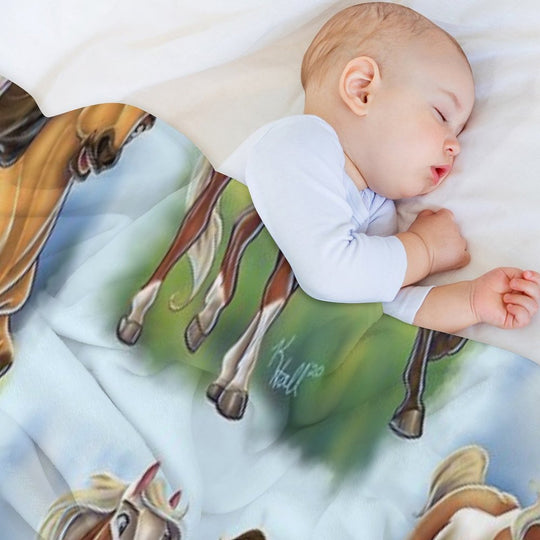 Spirit And Rain Quick-dry Throw Blanket