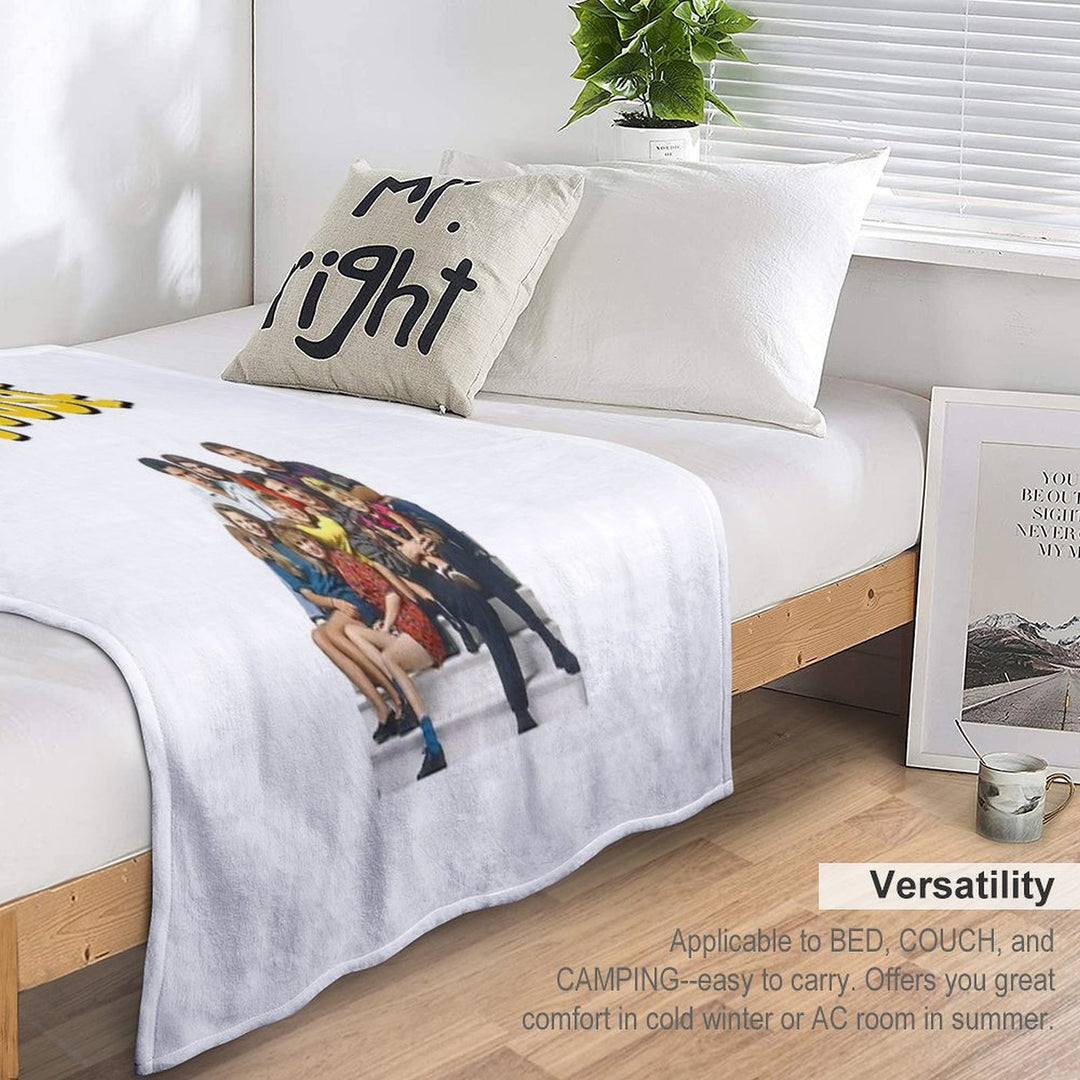 Full House (Sticker 2 Pack) Multi-functional Throw Blanket