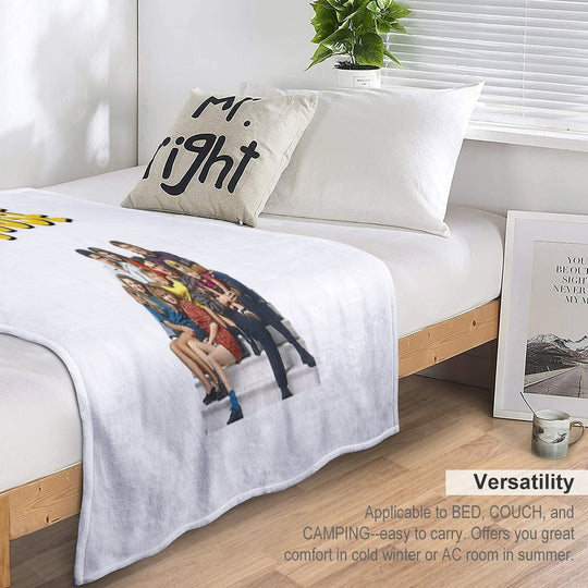 Full House (Sticker 2 Pack) Multi-functional Throw Blanket