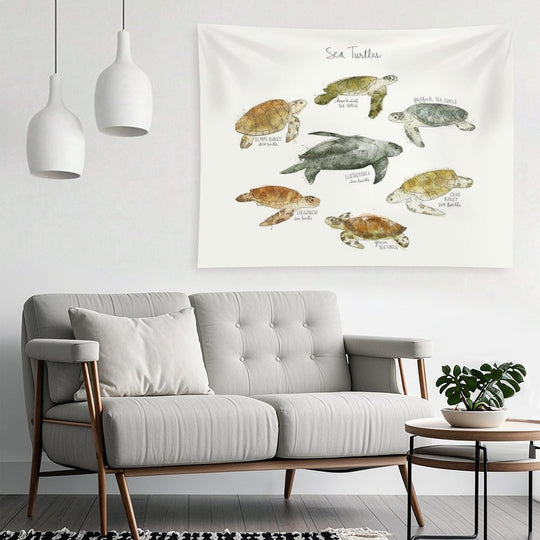 Sea Turtles Tapestry