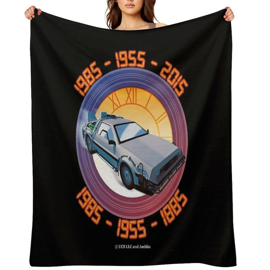 Back to The Future Gift-ready Throw Blanket