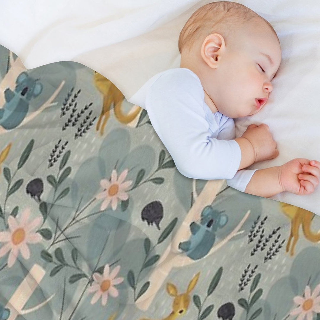 Aussie Animals Velvety-soft Throw Blanket