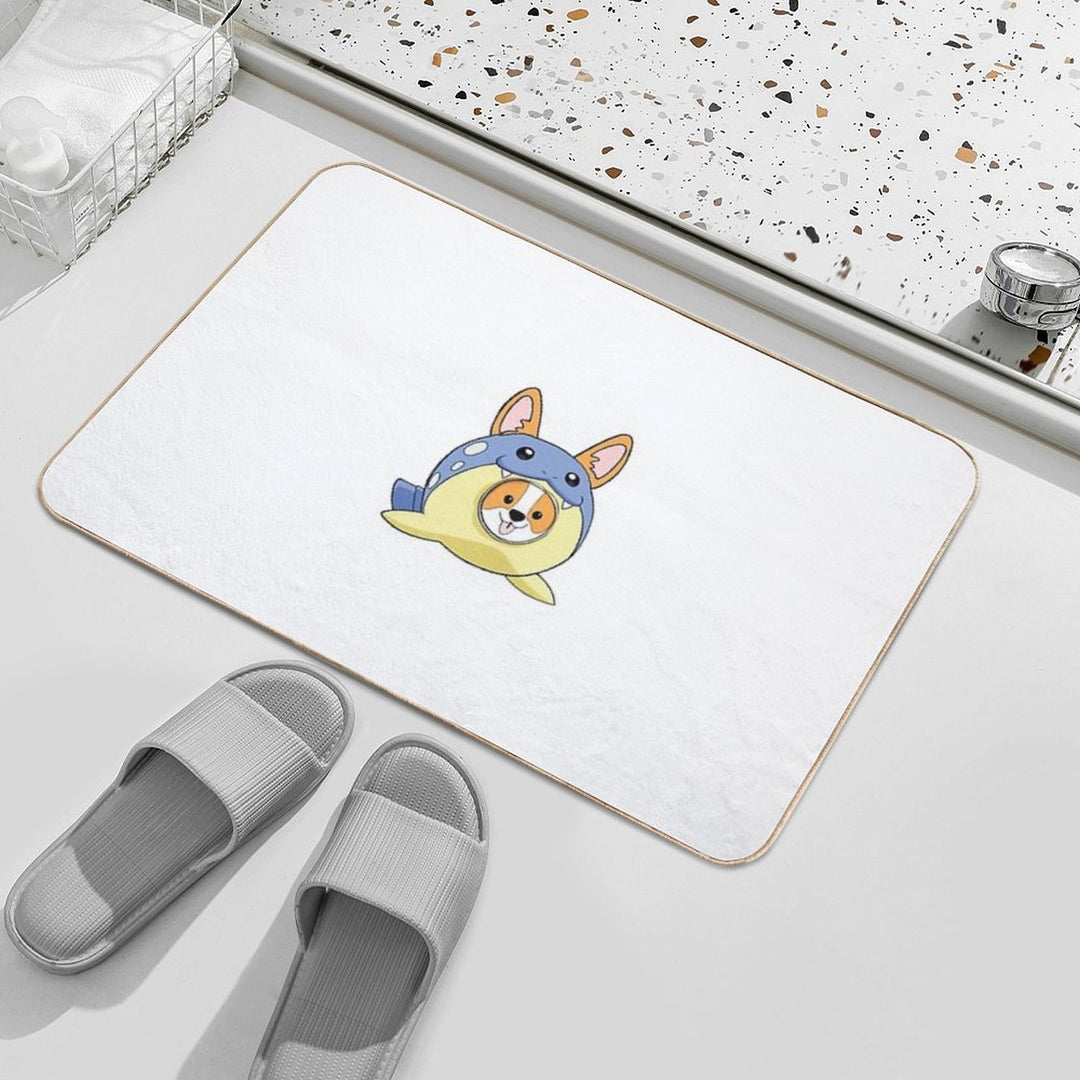 Corgi Spheal  Pet-Safe Bath Mat