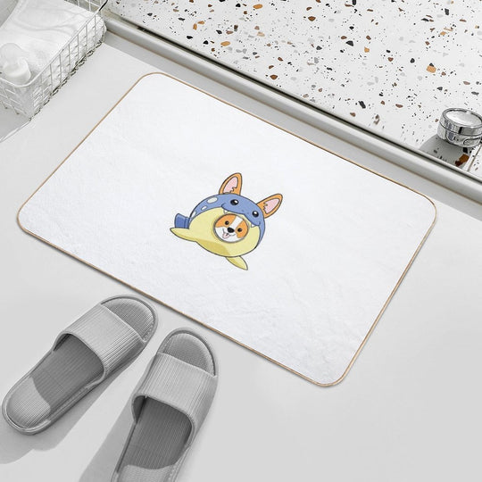 Corgi Spheal  Pet-Safe Bath Mat