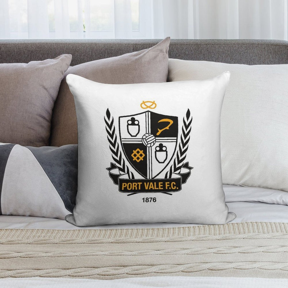 Port Vale Soft Bedroom Essential Throw Pillow