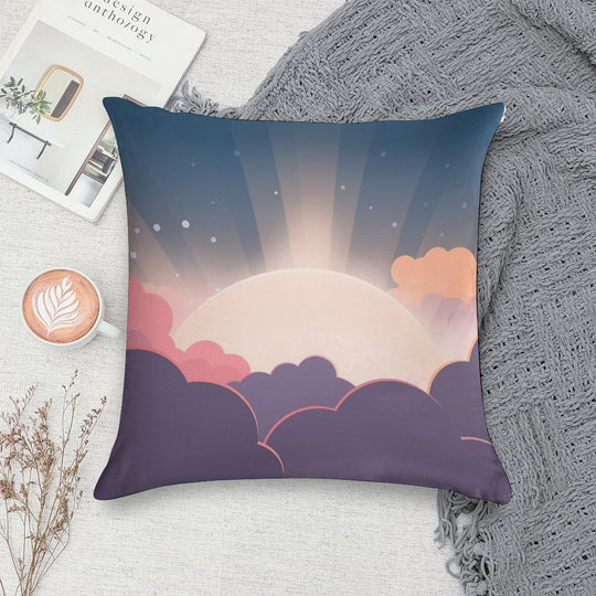 Sunrise Soft Anti-Pilling Throw Pillow
