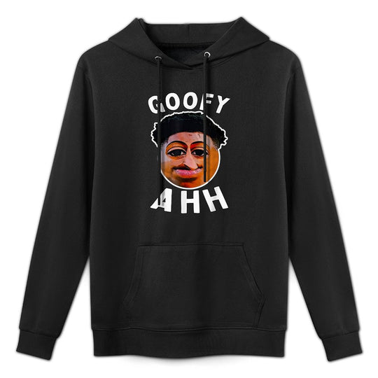 Goofy Ahh Quandale Dingle Im Pushing Dingle Meme Quote Medium-Weight Fabric Hoodie