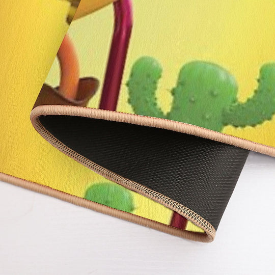 Daisy Donut Goes West  Anti-Trip Bath Mat