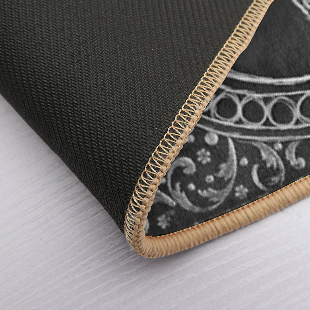 Ornate Baphomet  Odorless Bath Mat