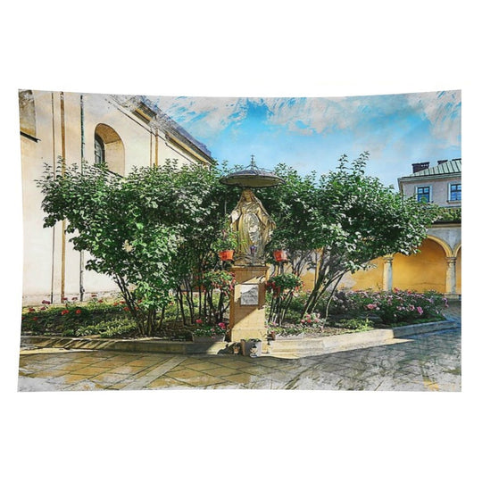 Cracow Art 12 #cracow #krakow #city Tapestry