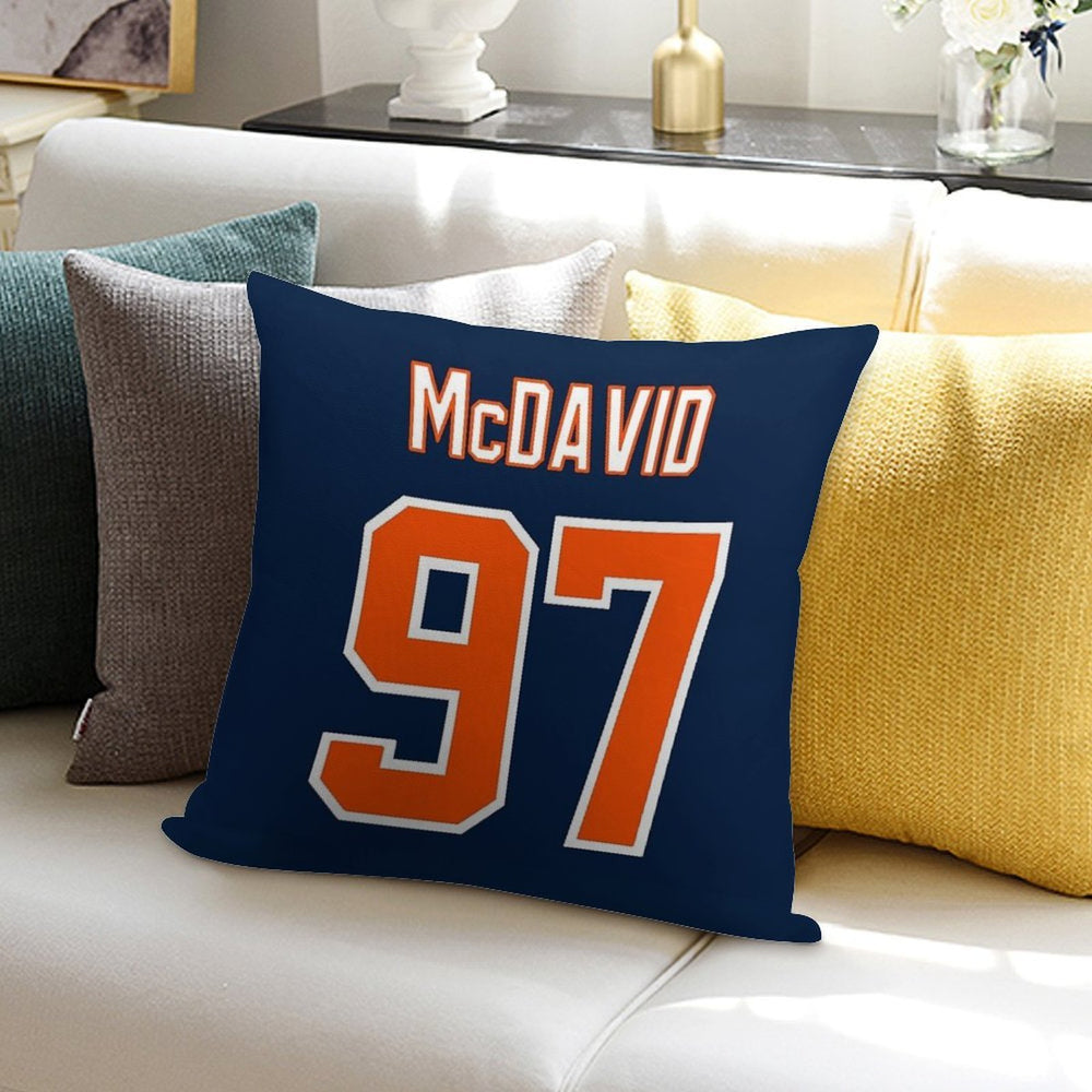 Connor McDavid Soft Gift Ready Throw Pillow