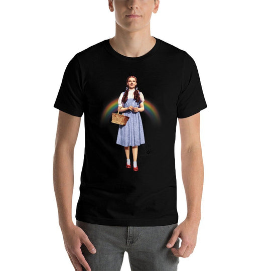 The Wizard of Oz Over The Rainbow  High-quality Stitching T-Shirt