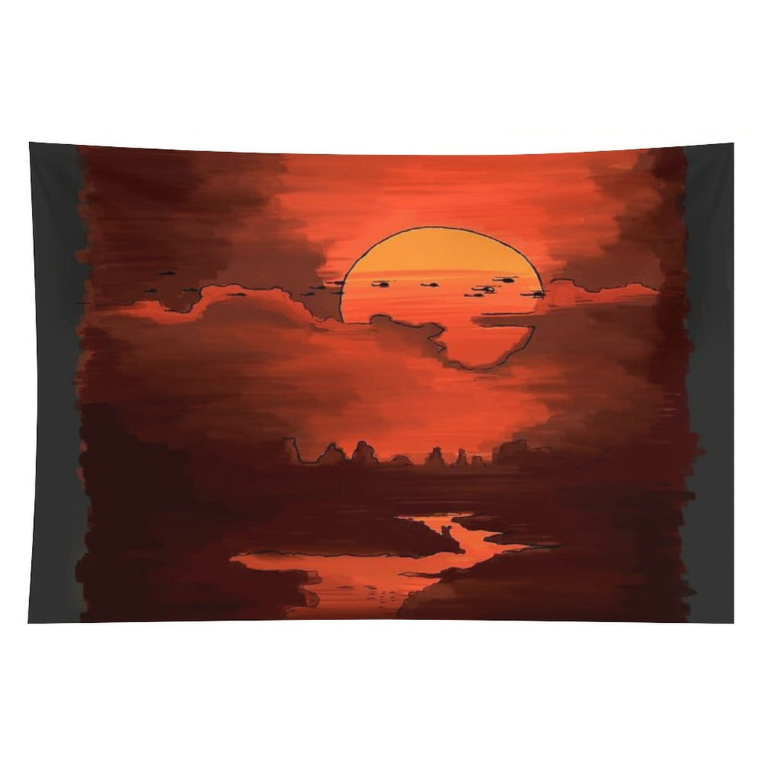 Apocalypse Now Illustration by Burro Tapestry