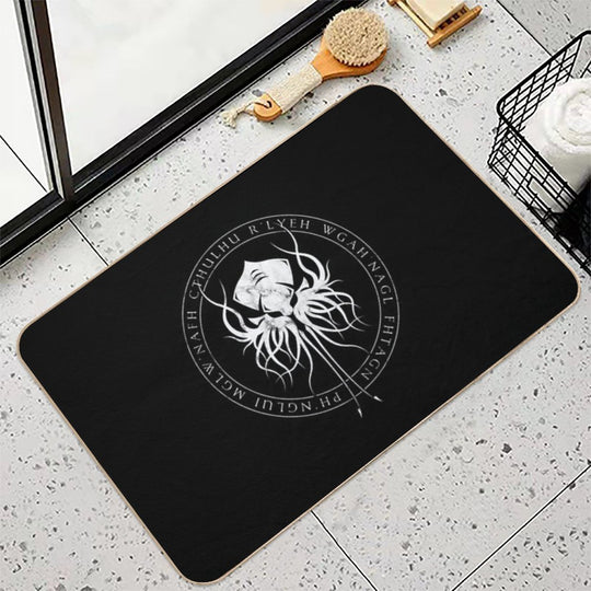 Cthulhu Sigil  Eco-Friendly Bath Mat