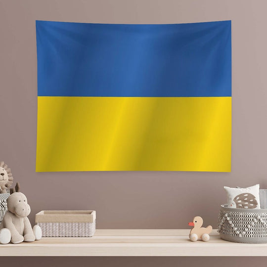 Ukraine Flag Tapestry