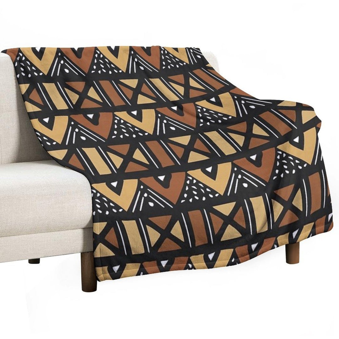 Mud Cloth Mali Quick-dry Throw Blanket