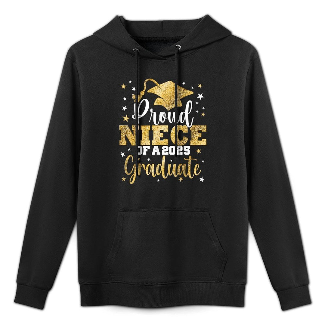 Proud Niece Of A Class of 2025 Graduate Senior Graduation Unisex Design Hoodie