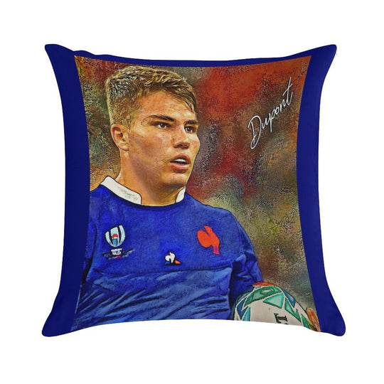 •Antoine Dupont• Art  ► Soft Skin-Friendly Throw Pillow