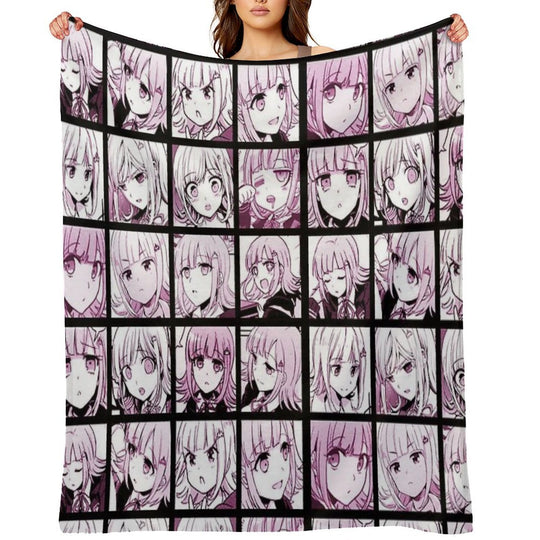Chiaki Manga Collection (Colored) All-season Throw Blanket