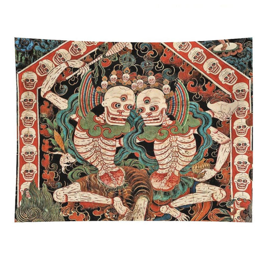 Citipati Thangka Tapestry