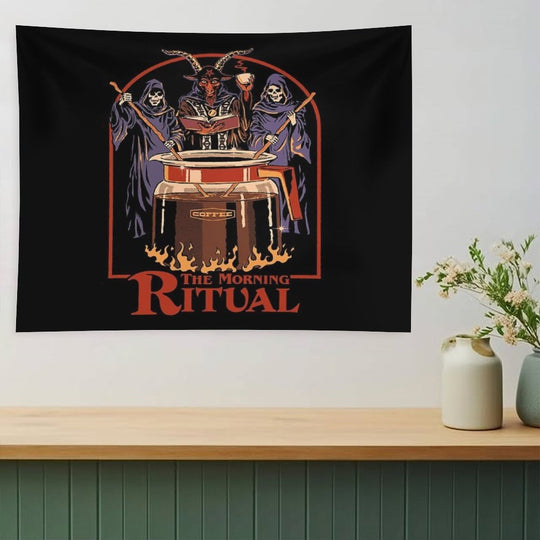 The Morning Ritual Tapestry