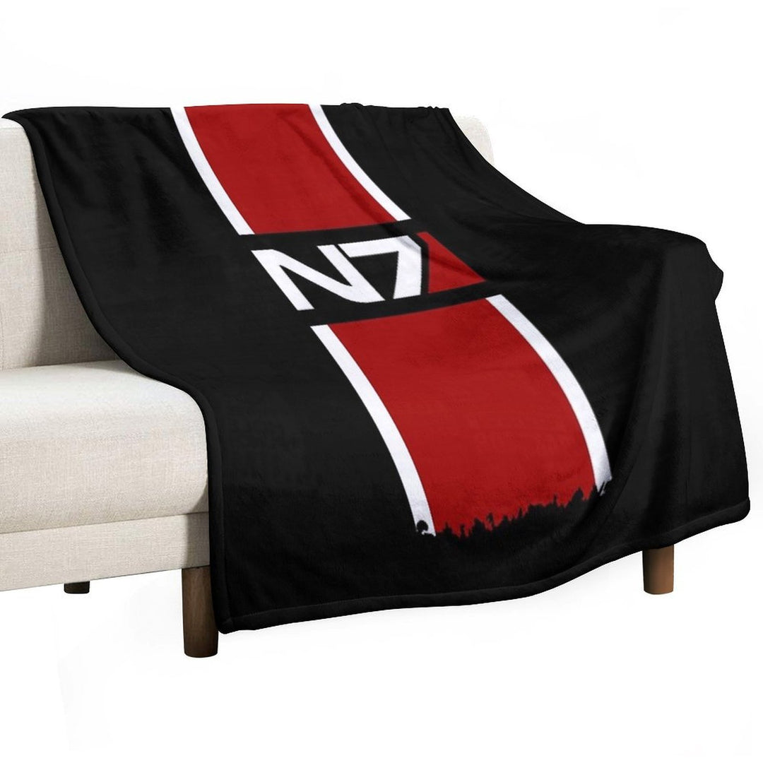 N7 Velvety-soft Throw Blanket