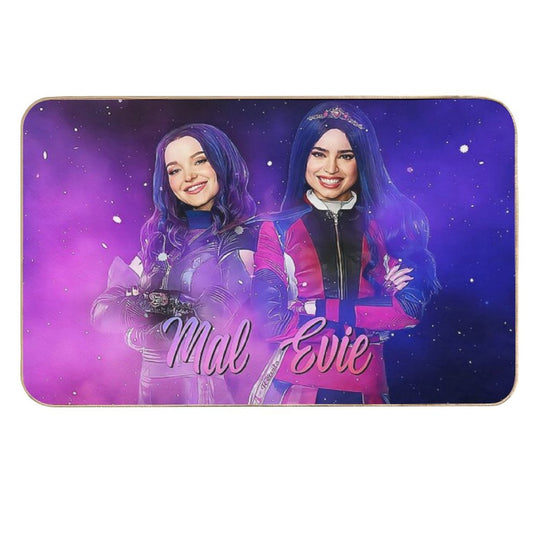 Mal And Evie - Descendants 3  Dirt-Trapping Bath Mat
